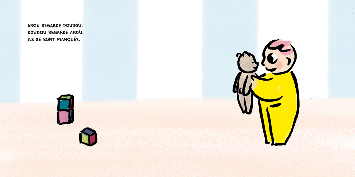 Arou et doudou